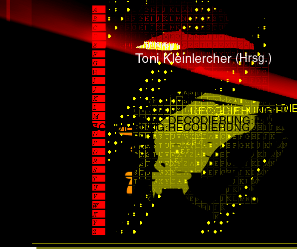Cover of Decodierung Recodierung edited by Toni Kleinlercher