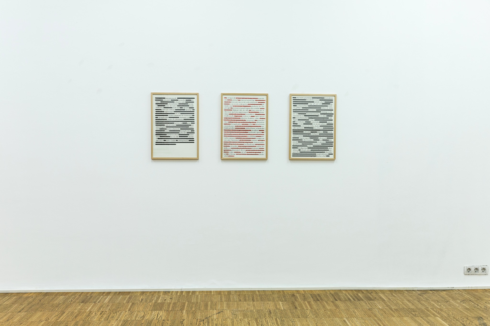 Three text sources installed beside the Etymdrawings